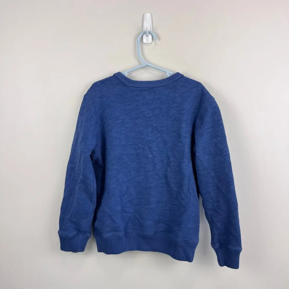 Polo Ralph Lauren Boys Logo Fleece Sweatshirt Blue 7